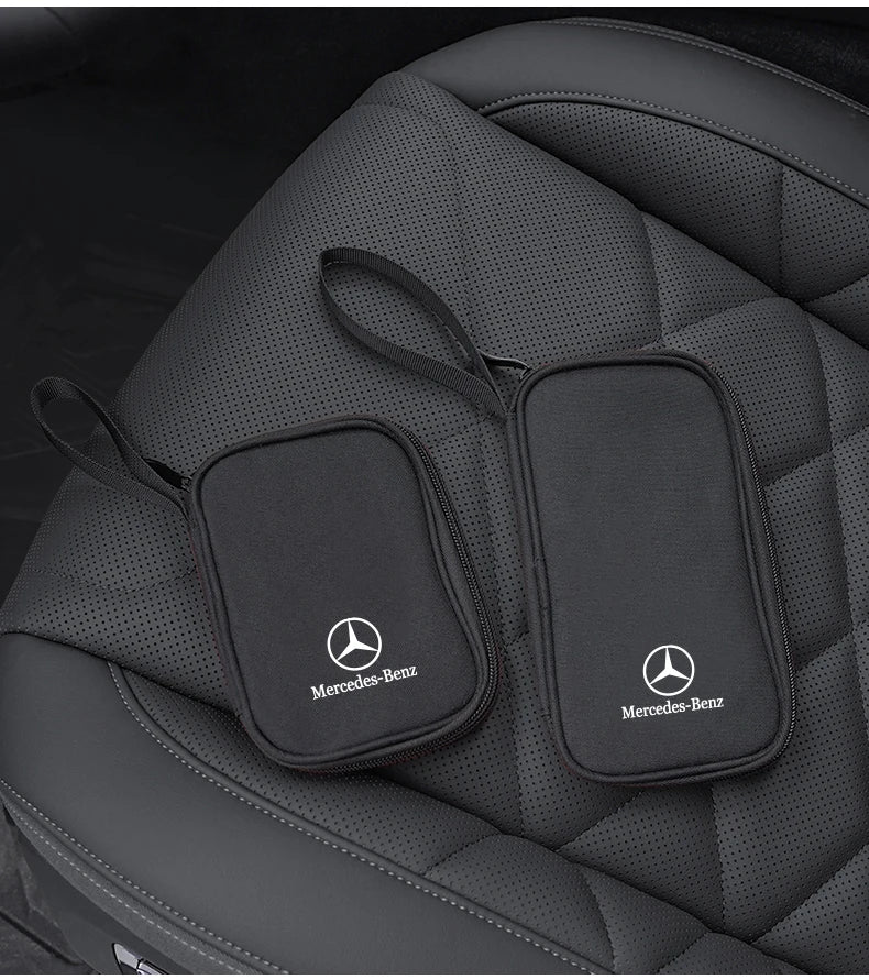Car Storage Box Carrying Bag Portable Storage Bag For Mercedes Benz AMG W203 W206 W220 W205 Smart W211 W212 W201 W210 W108 C200L