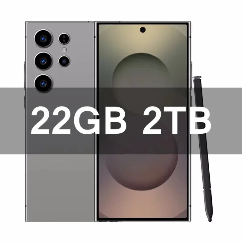 HOT 2025 new S25 Ultra original intelligent 5G dual card dual standby Android 14 system global version 8000mAh battery