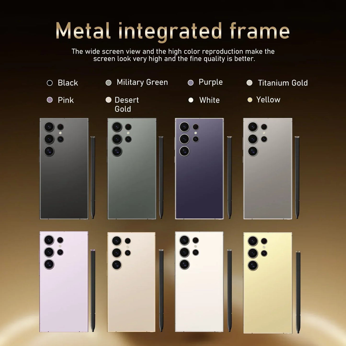 NEW S25 Ultra HOT 2025 original intelligent 5G dual card dual standby Android 14 system global version 8000mAh battery