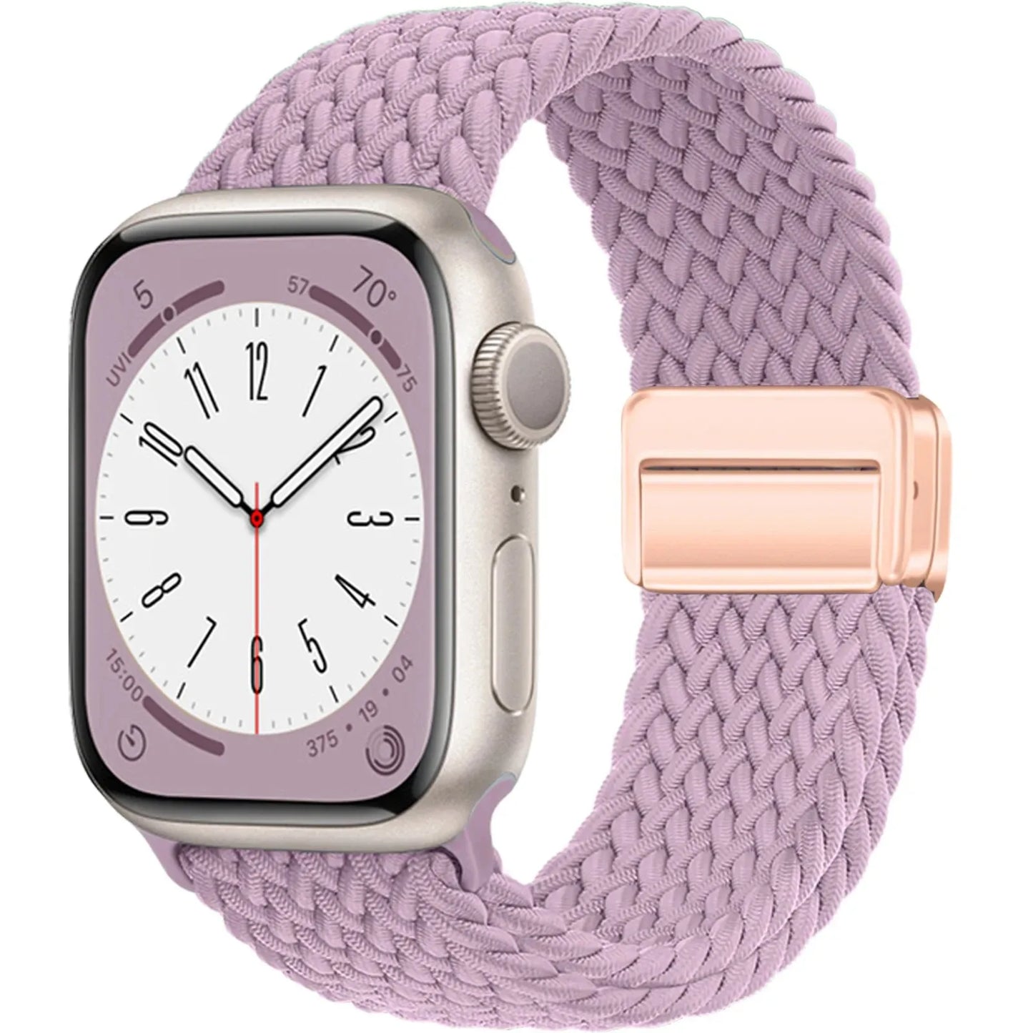Braided Strap For Apple Watch Band 40mm 45mm 41mm 44mm 49mm 38 magnetic buckle Nylon Bracelet iWatch series se 7 5 6 8 9 Ultra 2
