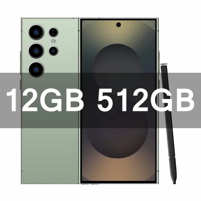 HOT 2025 new S25 Ultra original intelligent 5G dual card dual standby Android 14 system global version 8000mAh battery