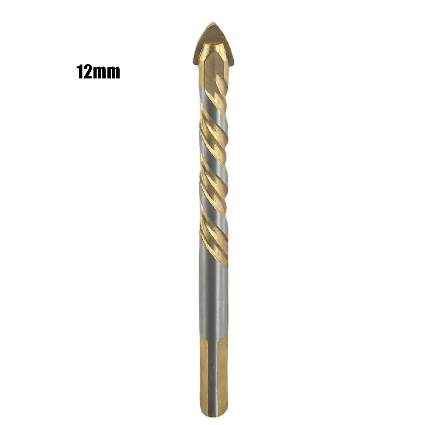 1Pc Triangle Drill Bit 3/4/5/6/8/10/12mm Tungsten Carbide For Porcelain Tile Concrete Brick Glass Punching Electric Drill Tools