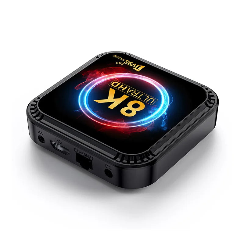 Salange TV98 ATV Ultra HD 8K Smart TV Box Android13 RK3528 2GB16GB 4GB 32/64GB Dual Wifi BT5.0 2.4G&5G Media Player Set Top Box