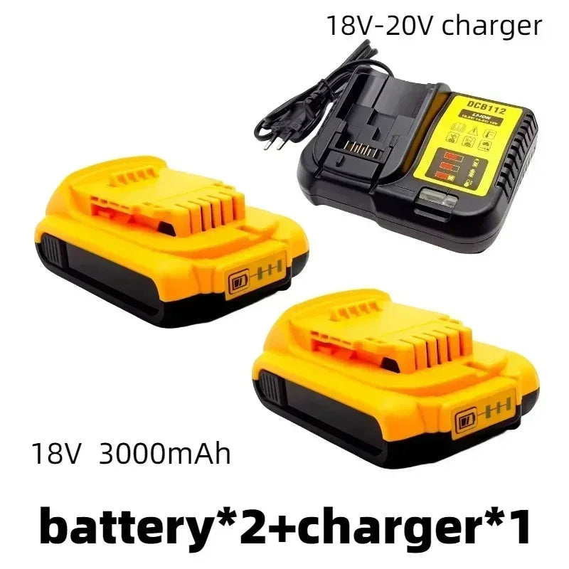 For Dewalt 20V Battery 3.0Ah DCB609 Lithium-ion Battery For DCB200 DCB201 DCB609 DCB182 DCB204 Battery for Dewalt 20V