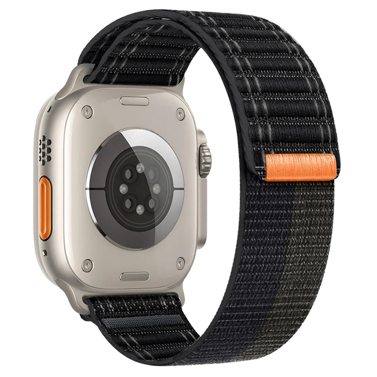 Nylon Strap For Apple Watch Band Ultra 2 49mm 46 45 41 44mm 42mm 38mm Wave pattern Bracelet For iWatch Series 10 9 8 7 6 5 4 3