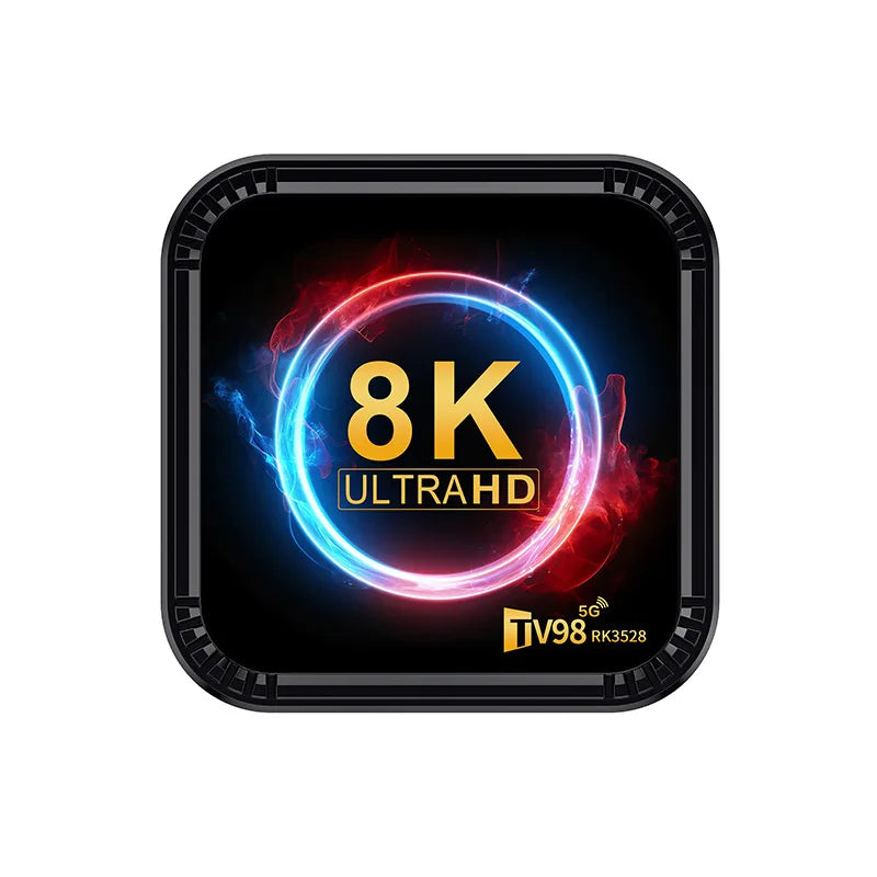 Salange TV98 ATV Ultra HD 8K Smart TV Box Android13 RK3528 2GB16GB 4GB 32/64GB Dual Wifi BT5.0 2.4G&5G Media Player Set Top Box