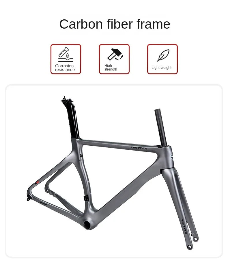 T8 carbon fiber road bike all-oil disc brakes gravel bike 22 speed Road Racing bicicleta aldult racing ultra-light City Bicycle