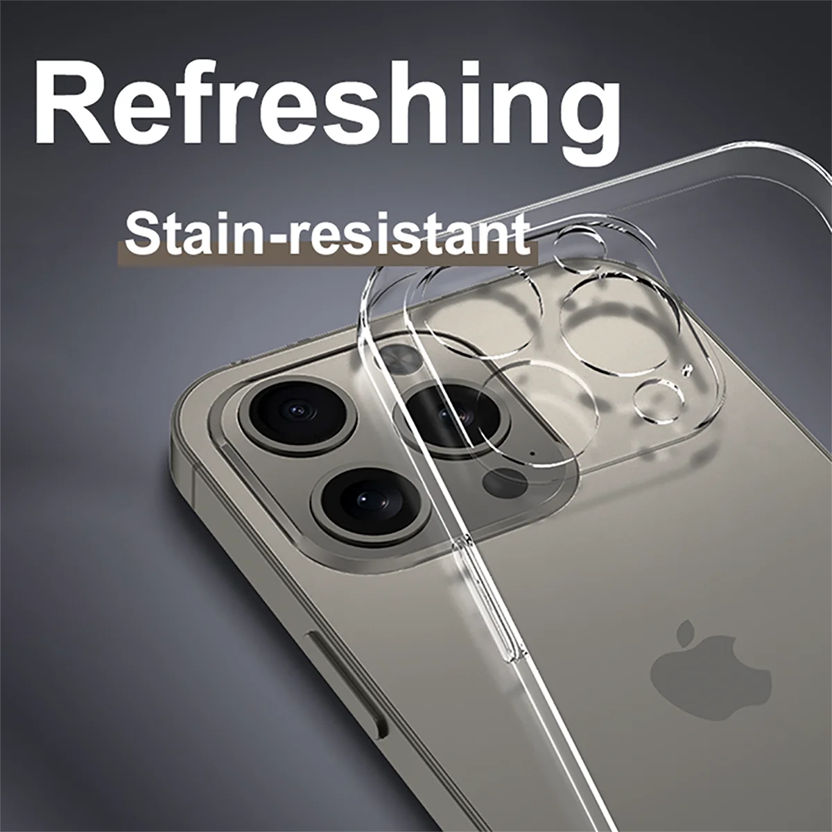 Crystal clear caso for iPhone 14 12 13 15 11 Pro X XS Max 8 7 plus ultra thin Fit Protective silicone Transparent soft Case