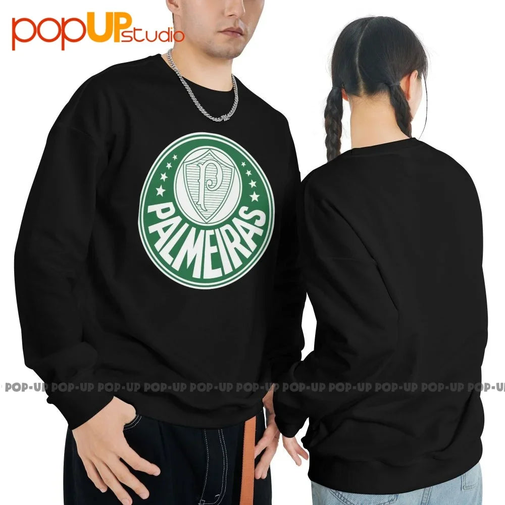 Sociedade Esportiva Palmeiras Futebol Brazil Sweatshirt Pullover Shirts Pop Print Natural Best Seller