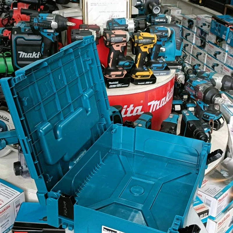 Makita MAKPAC Interlocking Case Stacked Combined Multi-layer Electric Drill Multi-functional Portable Equipment Storage Box