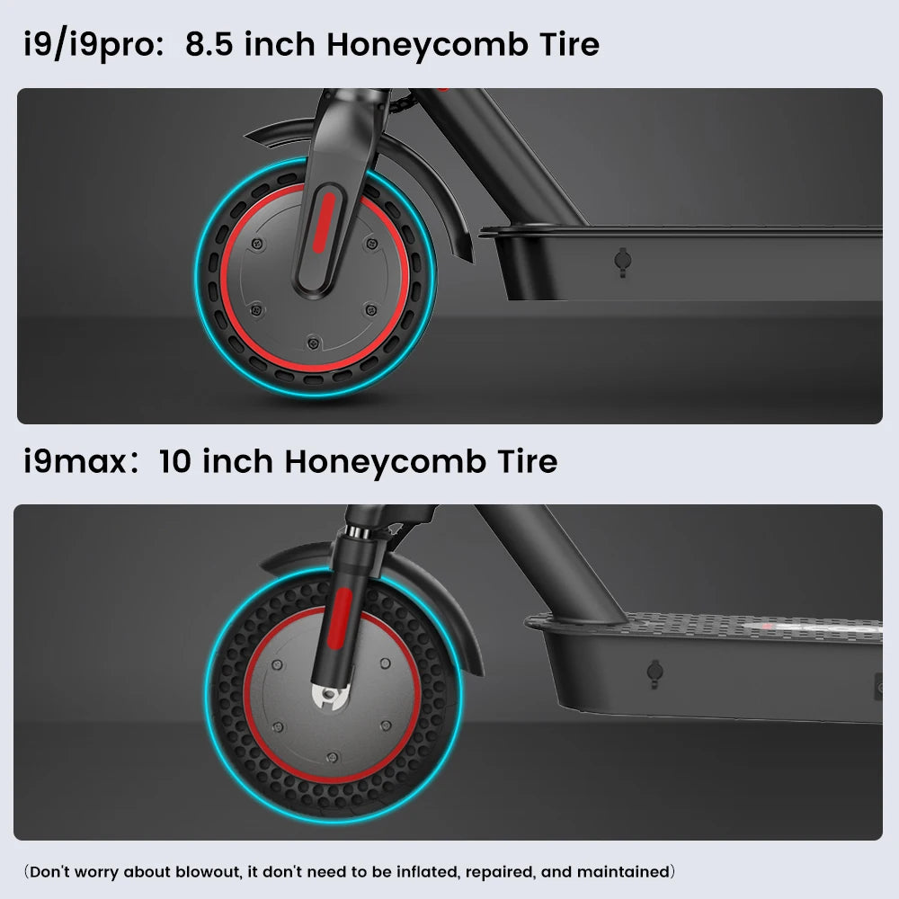 iScooter i9/i9Pro/i9Max Electric Scooter For Adults 30/35Km/h Electric Scooter 350/500W Adult Scooter Electric Kick Scooter