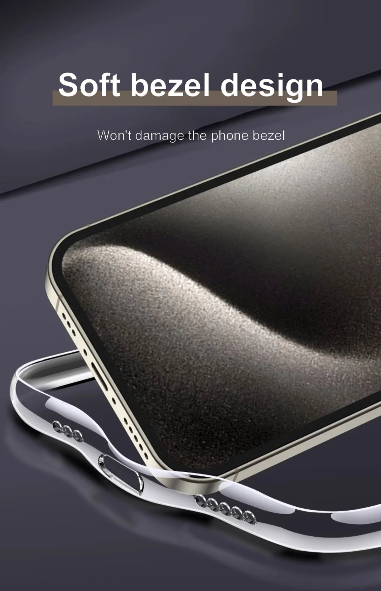 Crystal clear caso for iPhone 14 12 13 15 11 Pro X XS Max 8 7 plus ultra thin Fit Protective silicone Transparent soft Case