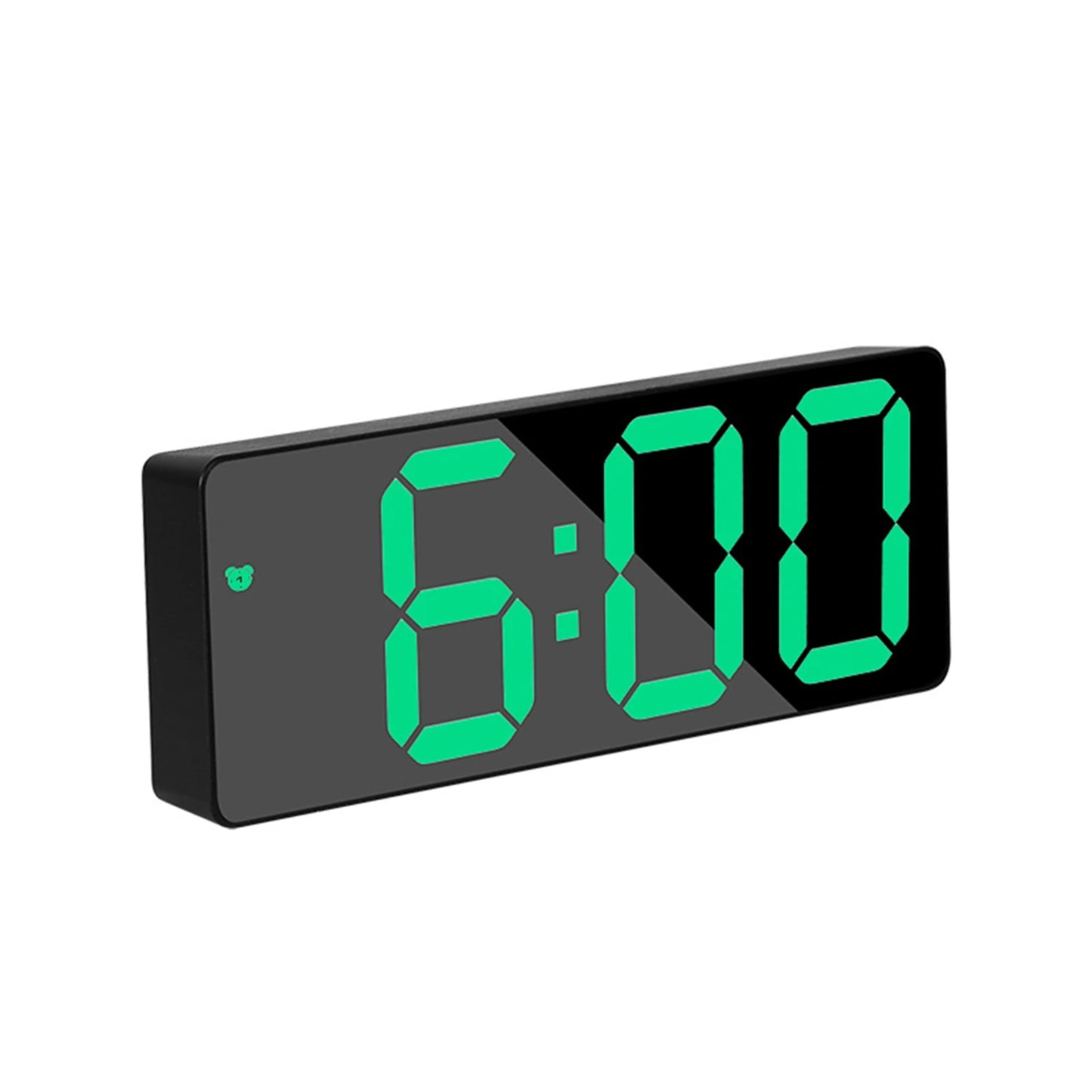 LED Screen Digital Alarm Clocks Living Room Home Table USB Cable User Manual 12/24Hr Bedside Desktop Dimmable