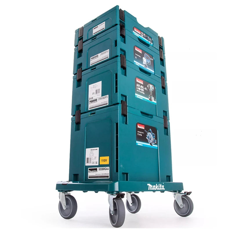 Makita MAKPAC Interlocking Case Stacked Combined Multi-layer Electric Drill Multi-functional Portable Equipment Storage Box