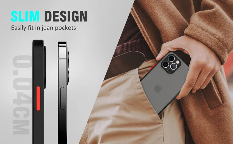 For iPhone 15 Plus Shockproof Armor Bumper Clear Phone Case iPhone 15 Pro iphone15 15Pro Max Bumper Soft Silicon Hard Cover Capa