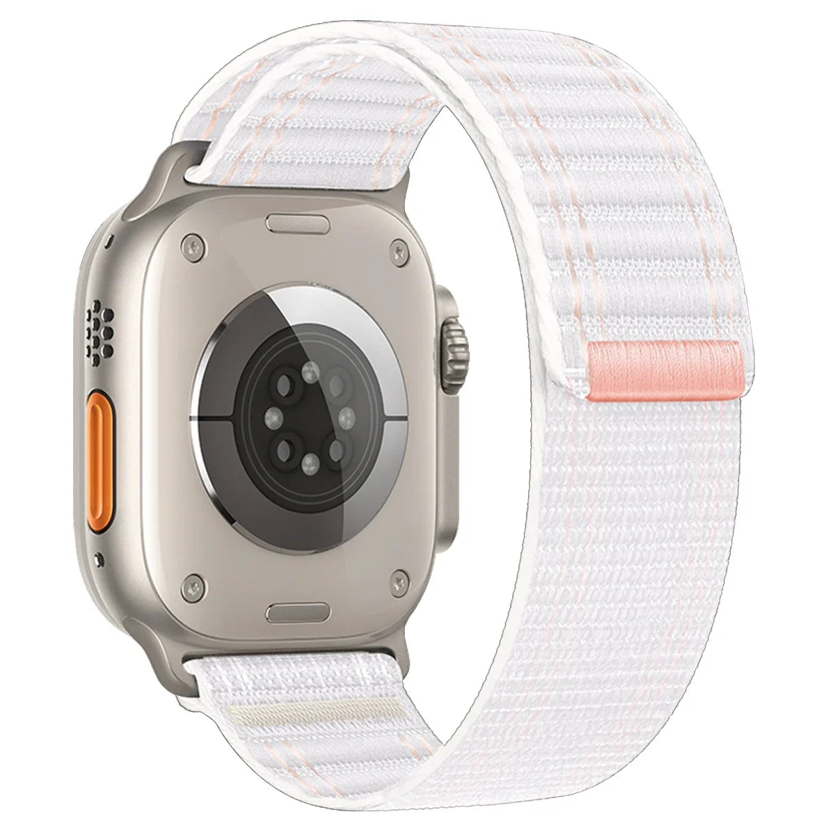 Nylon Strap For Apple Watch Band Ultra 2 49mm 46 45 41 44mm 42mm 38mm Wave pattern Bracelet For iWatch Series 10 9 8 7 6 5 4 3