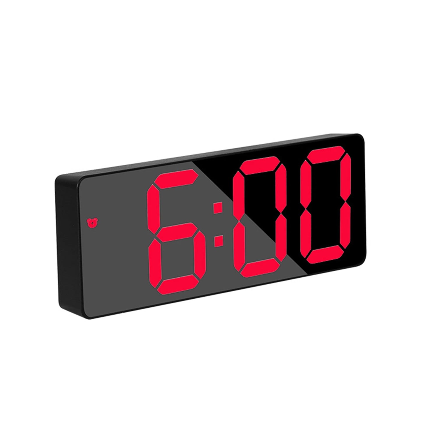 LED Screen Digital Alarm Clocks Living Room Home Table USB Cable User Manual 12/24Hr Bedside Desktop Dimmable