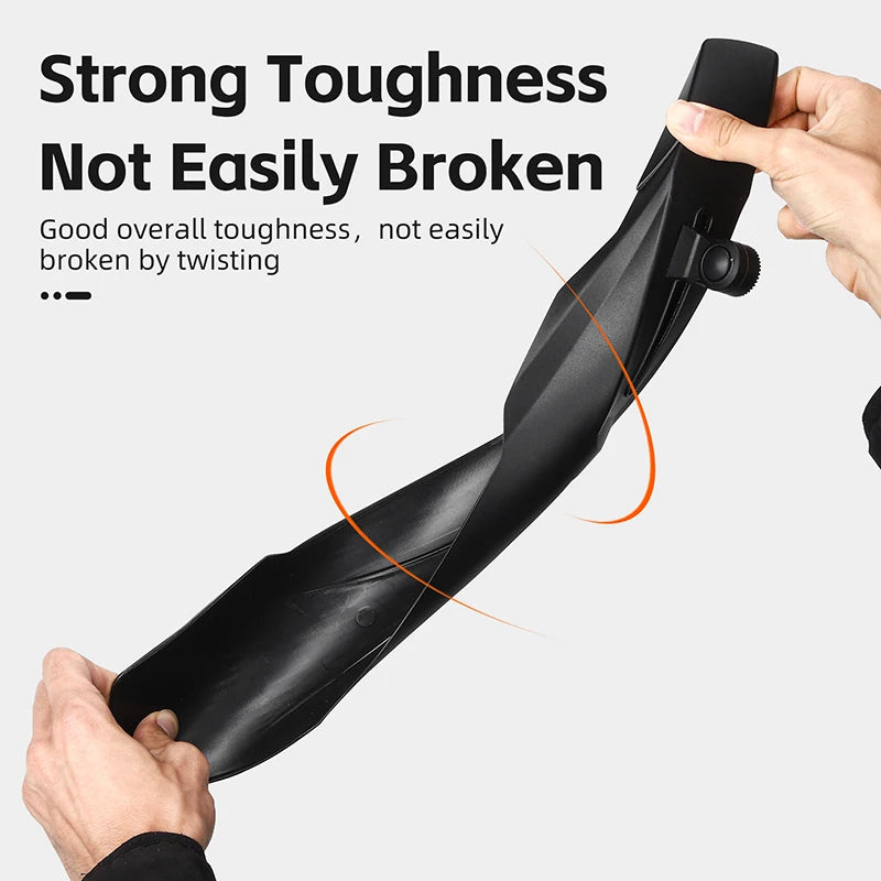 WEST BIKING Quick Release Bicycle Fender Adjustable Widen MTB Bike Mudguard For 26/27.5/29 In Mountain Bike Cycling Accessories
