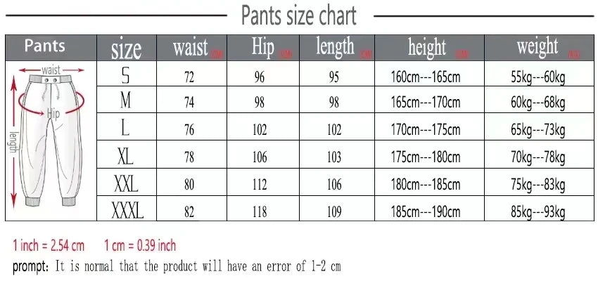 2024 Men's High Quality Sweatpants Joggers Fitness Exercise Pants Spring Autumn Fashion Running Casual Track Men