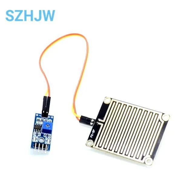 3.3-5V Rain Raindrops Sensitive Detection Sensor Module Weather Humidity for arduino Diy Kit