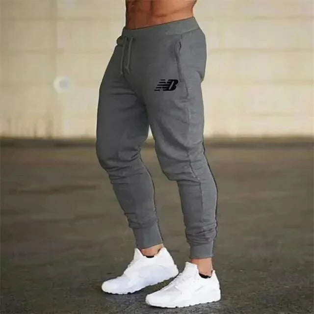 2024 Men's High Quality Sweatpants Joggers Fitness Exercise Pants Spring Autumn Fashion Running Casual Track Men