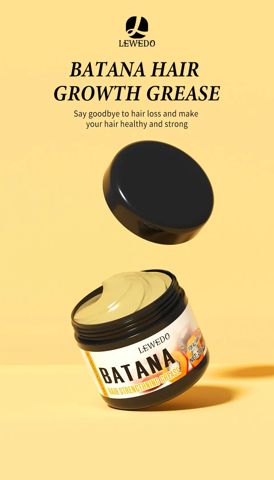 Batana Oil Africa Women Traction Alopecia Treatment Batana Hair Spray 100% Natural Hair Regrowth Hair Loss Crazy Fast Growth Oil