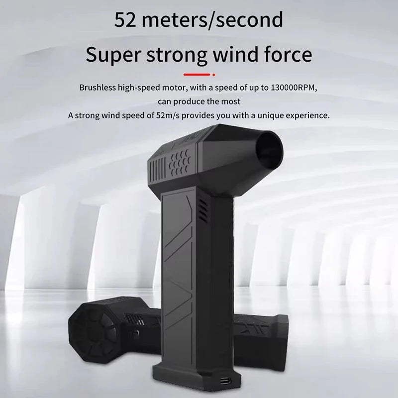 Mini Turbo Jet Fan Turbo Violent Fan Powerful Blower with High Speed Duct Fan Handheld Duct Fan 130000 RPM Air Duster Blower
