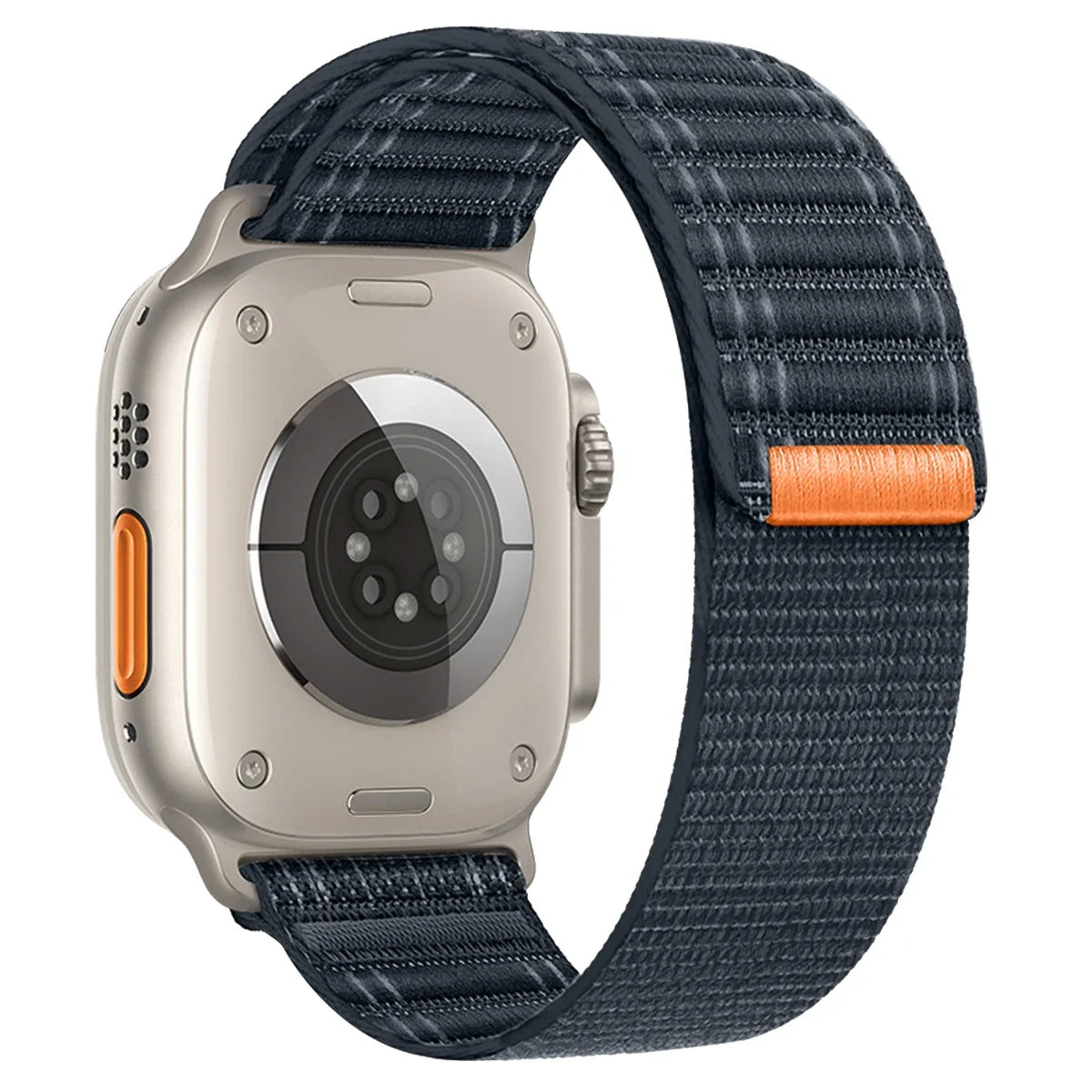Nylon Strap For Apple Watch Band Ultra 2 49mm 46 45 41 44mm 42mm 38mm Wave pattern Bracelet For iWatch Series 10 9 8 7 6 5 4 3