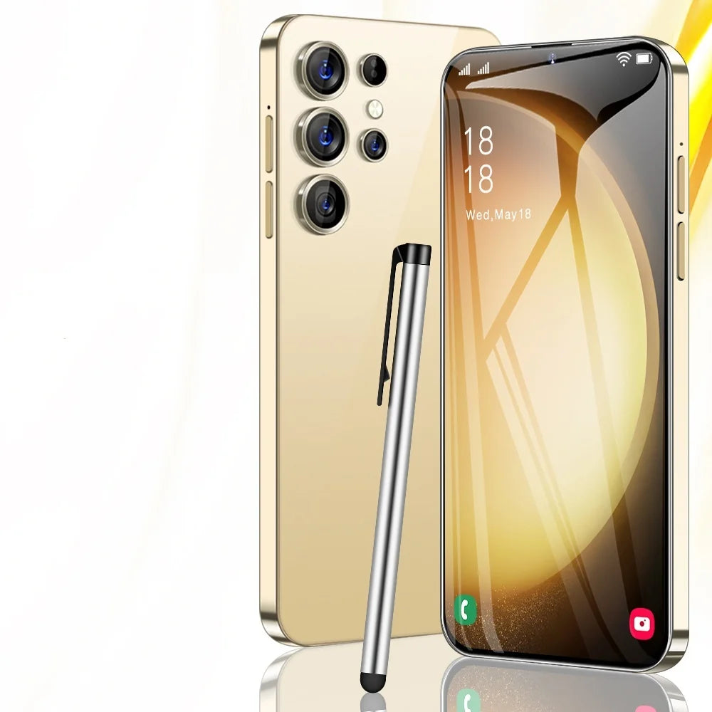 HOT 2025 new S25 Ultra original intelligent 5G dual card dual standby Android 14 system global version phones 7800mAh battery