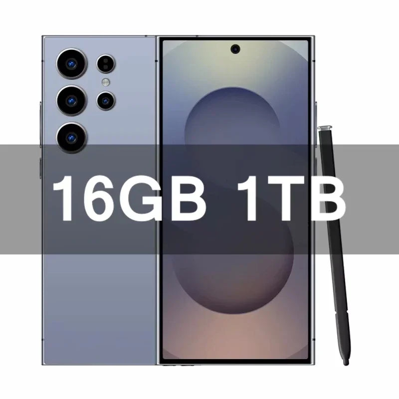 HOT 2025 new S25 Ultra original intelligent 5G dual card dual standby Android 14 system global version 8000mAh battery
