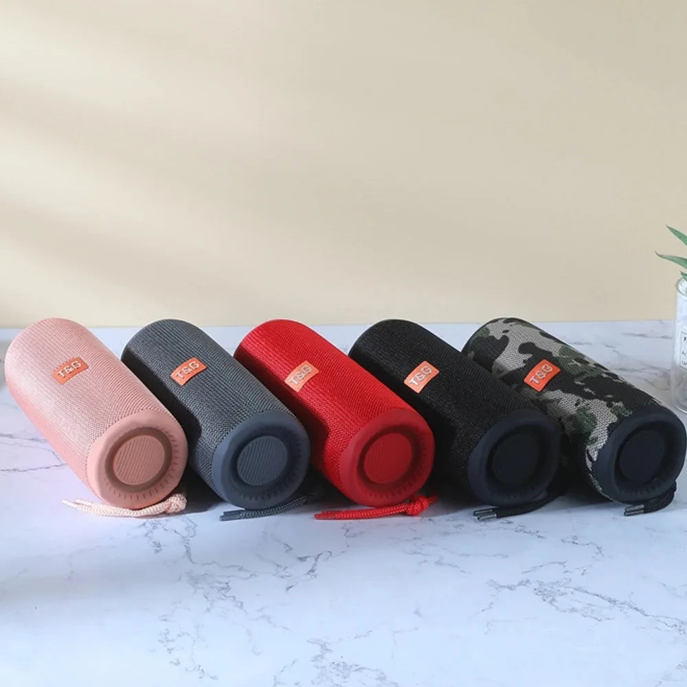 Portable Bluetooth Speaker TWS 10W Wireless Sound Box Subwoofer Waterproof Outdoor Column Boombox TF Card caixa de som TG365