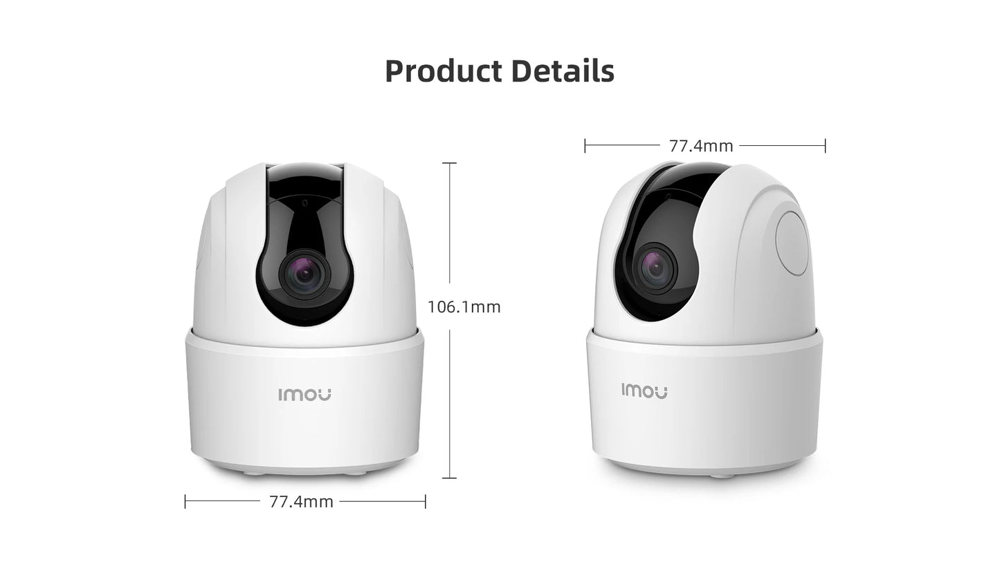 IMOU Ranger 2C 2MP/4MP Home Wifi 360 Camera Human Detection Night Vision Baby Security Surveillance Wireless IP Camera