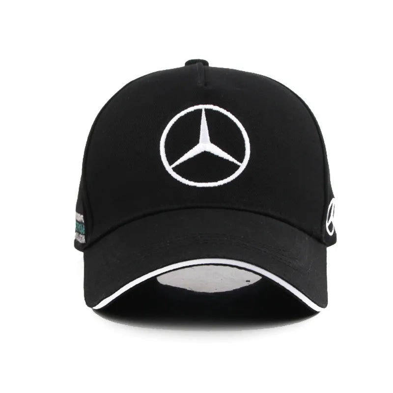 Car Baseball Cap Outdoor Adjustable Casual Hats Sunscreen Hat For Mercedes Logo Benz AMG W203 W206 W220 W211 W212 W210 GLC GLK