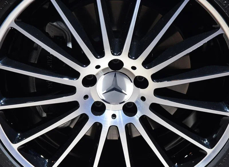 4Pcs 56mm Car Styling Wheel Hub Cap Stickera Car Refit Accessories for Mercedes Benz Amg W205 W211 W204 W212 W213 W203 W176 W221