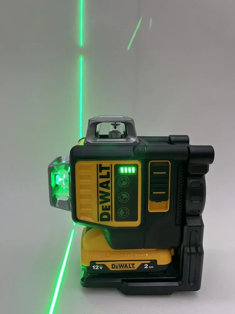 2024 Dewalt DW089LG 12 Lines 3 Sides*360 Degree Vertical 12V Lithium Battery Laser Level Horizontal