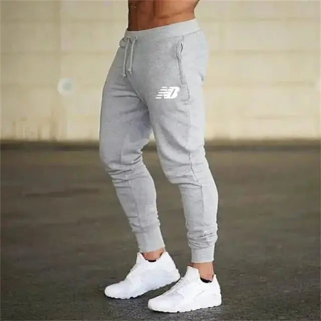 2024 Men's High Quality Sweatpants Joggers Fitness Exercise Pants Spring Autumn Fashion Running Casual Track Men