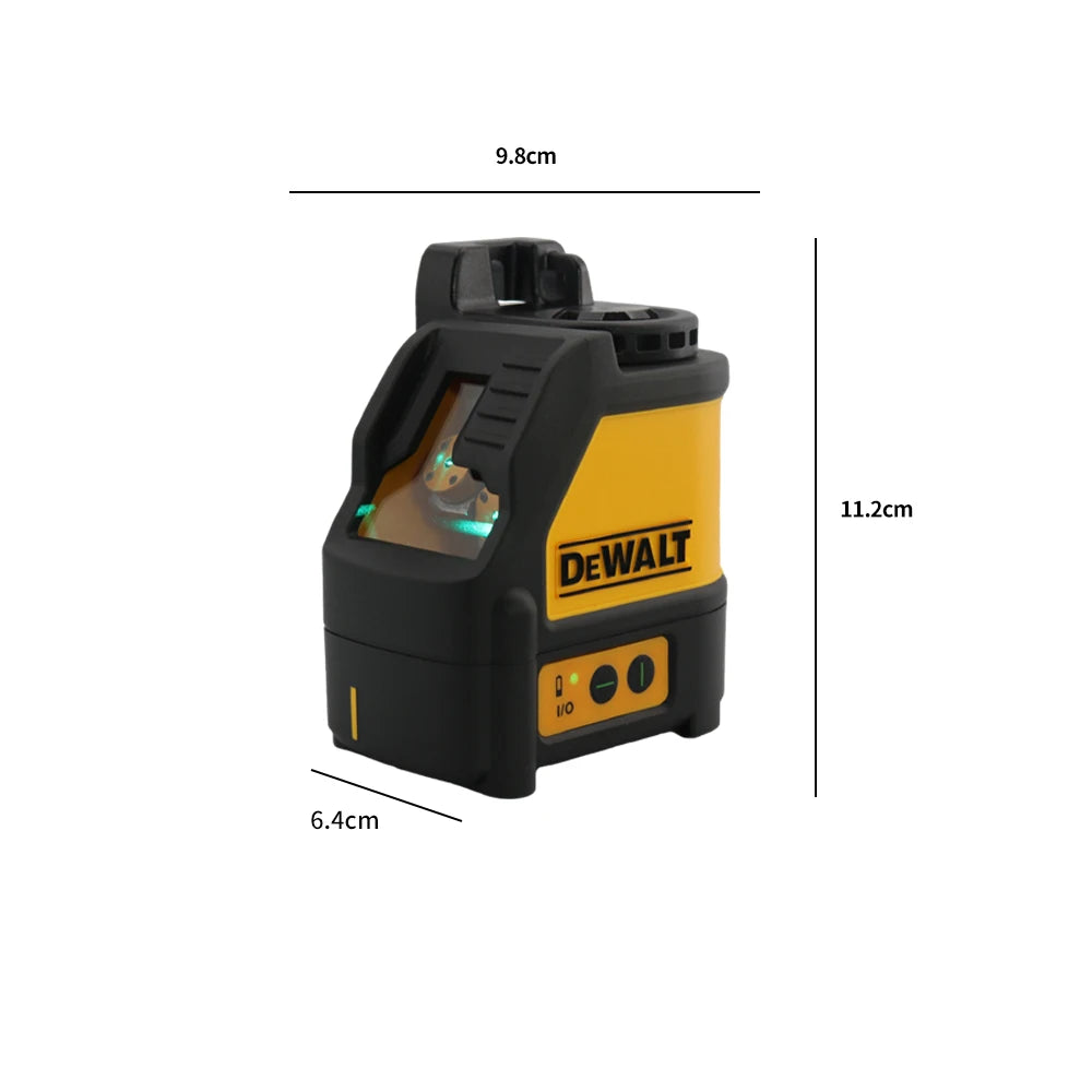 DEWALT DW088CG Laser Level With Case30m Self-Leveling Cross Line Green Cross Line Lase Horizontal Vertical Laser Level