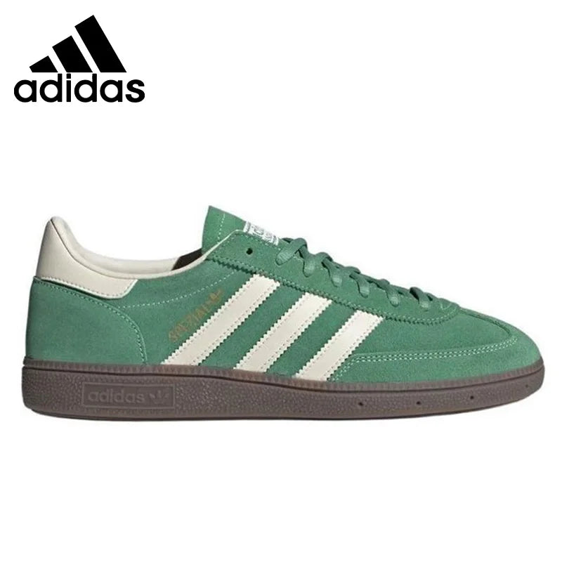 Adidas Originals Handball Spezial Skateboarding Shoes for Men and Women Unisex Green