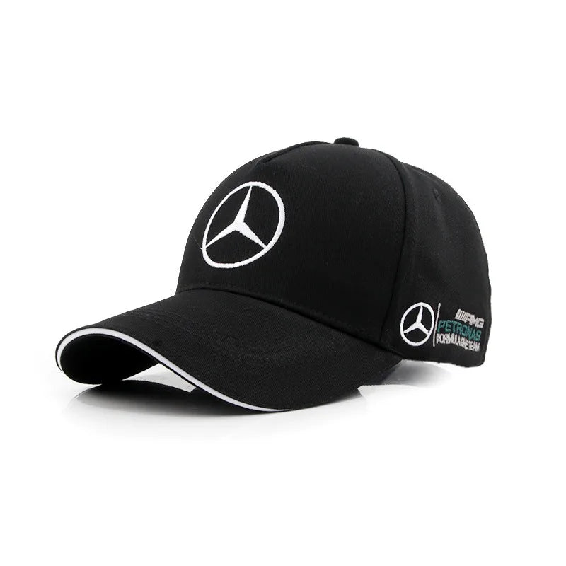 Car Baseball Cap Outdoor Adjustable Casual Hats Sunscreen Hat For Mercedes Logo Benz AMG W203 W206 W220 W211 W212 W210 GLC GLK