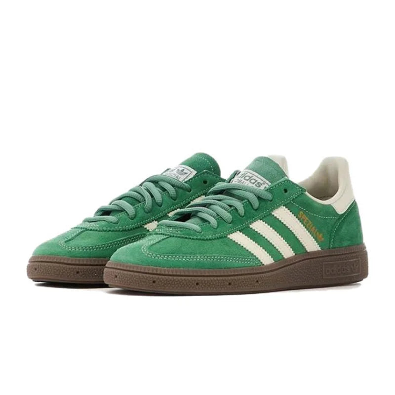 Adidas Originals Handball Spezial Skateboarding Shoes for Men and Women Unisex Green