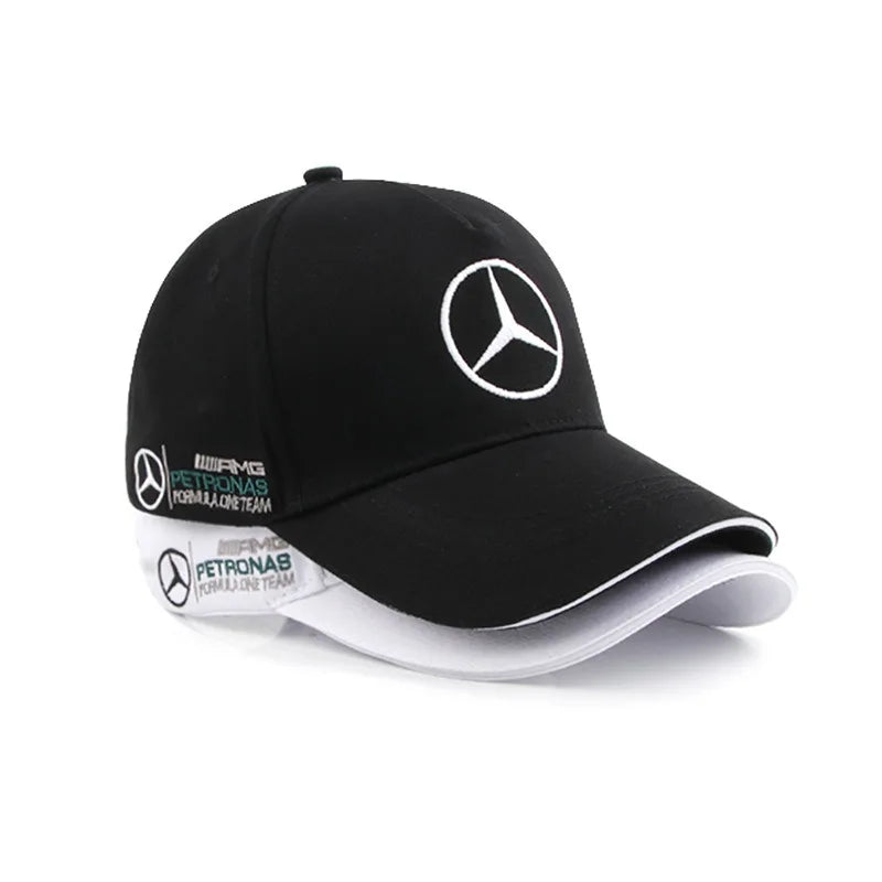 Car Baseball Cap Outdoor Adjustable Casual Hats Sunscreen Hat For Mercedes Logo Benz AMG W203 W206 W220 W211 W212 W210 GLC GLK