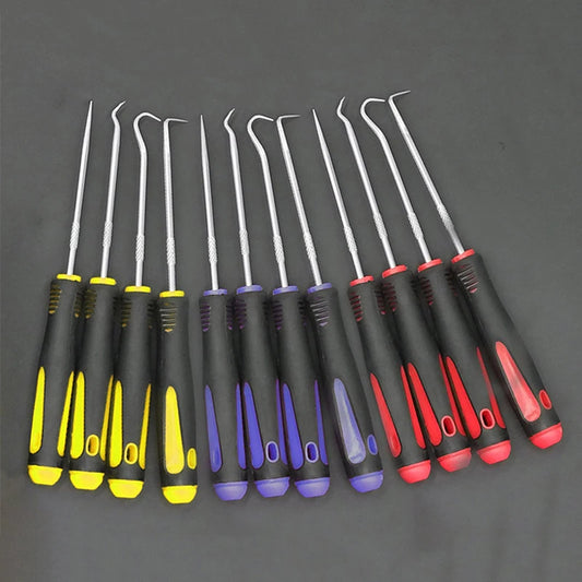 4Pcs Oil Seal Screwdrivers Car Auto Vehicle Pick Hooks For Garages General-Plumbers Mechanics Workshop Car Repair Tools