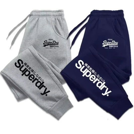 New Men's Casual Trousers Sports Jogging Pants Sweatpants Harajuku Fashion Street Pants S-3XL Men's Trousers Spring and Autumn