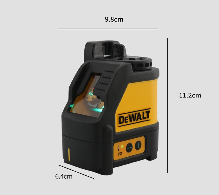 DEWALT DW088CG Laser Level With Case30m Self-Leveling Cross Line Green Cross Line Lase Horizontal Vertical Laser Level