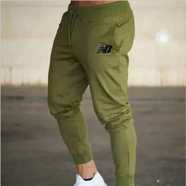 2024 Men's High Quality Sweatpants Joggers Fitness Exercise Pants Spring Autumn Fashion Running Casual Track Men
