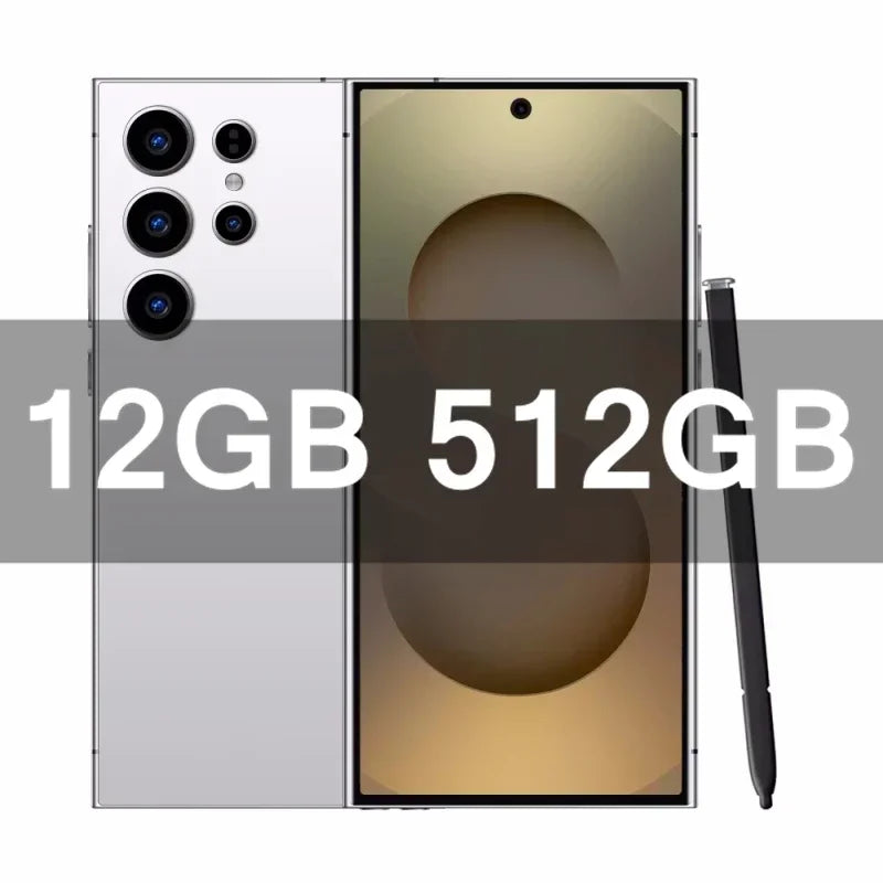 HOT 2025 new S25 Ultra original intelligent 5G dual card dual standby Android 14 system global version 8000mAh battery