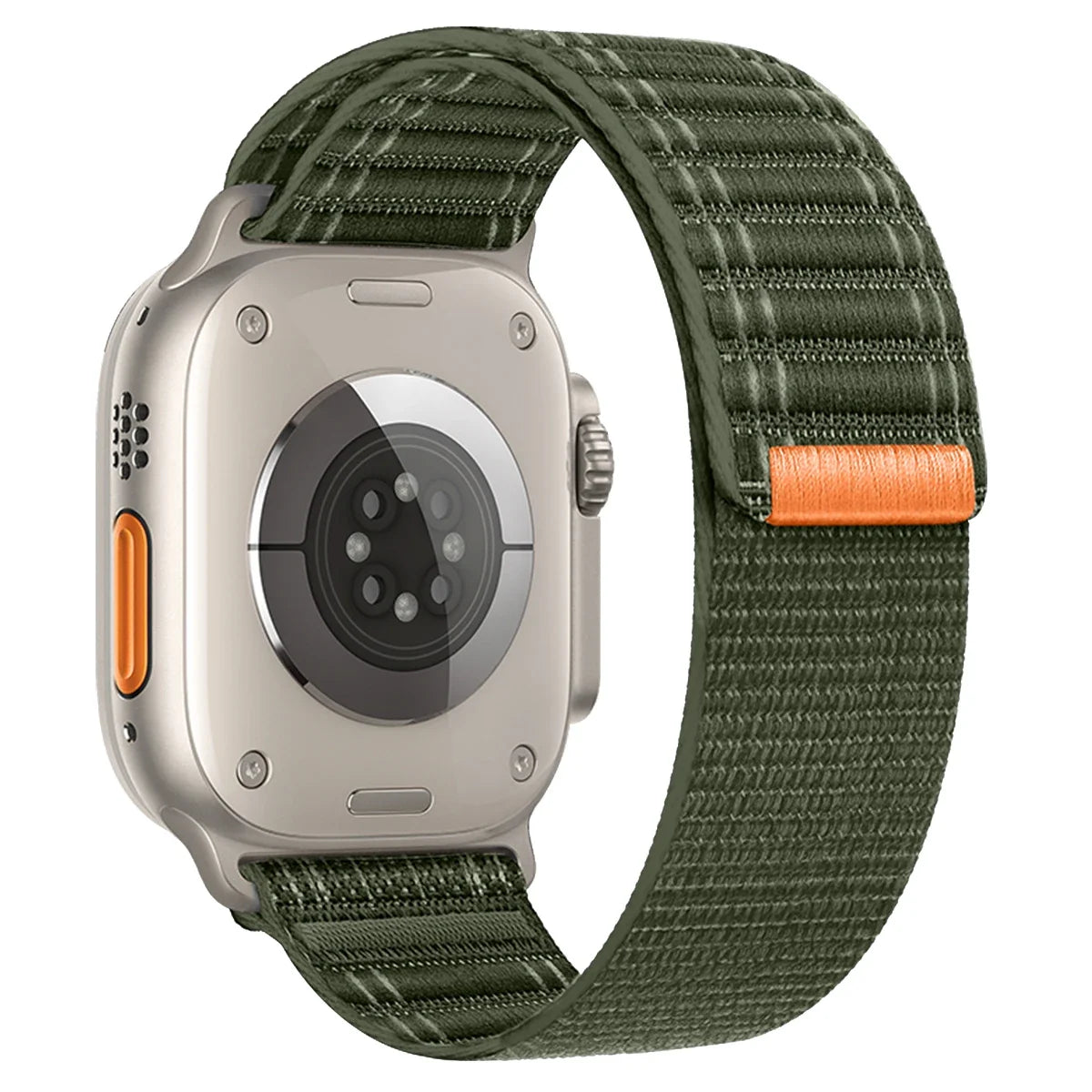 Nylon Strap For Apple Watch Band Ultra 2 49mm 46 45 41 44mm 42mm 38mm Wave pattern Bracelet For iWatch Series 10 9 8 7 6 5 4 3