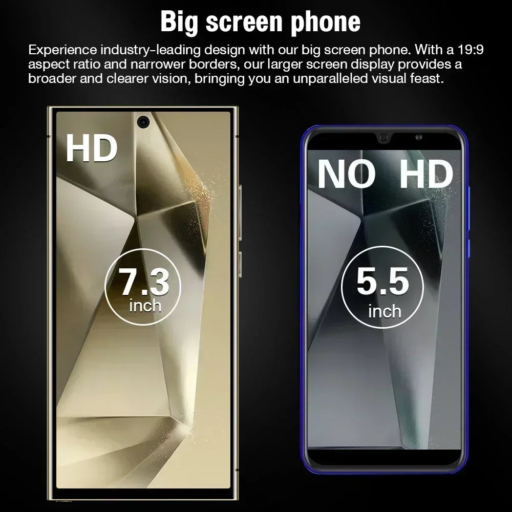 HOT 2025 new S25 Ultra original intelligent 5G dual card dual standby Android 14 system global version 8000mAh battery