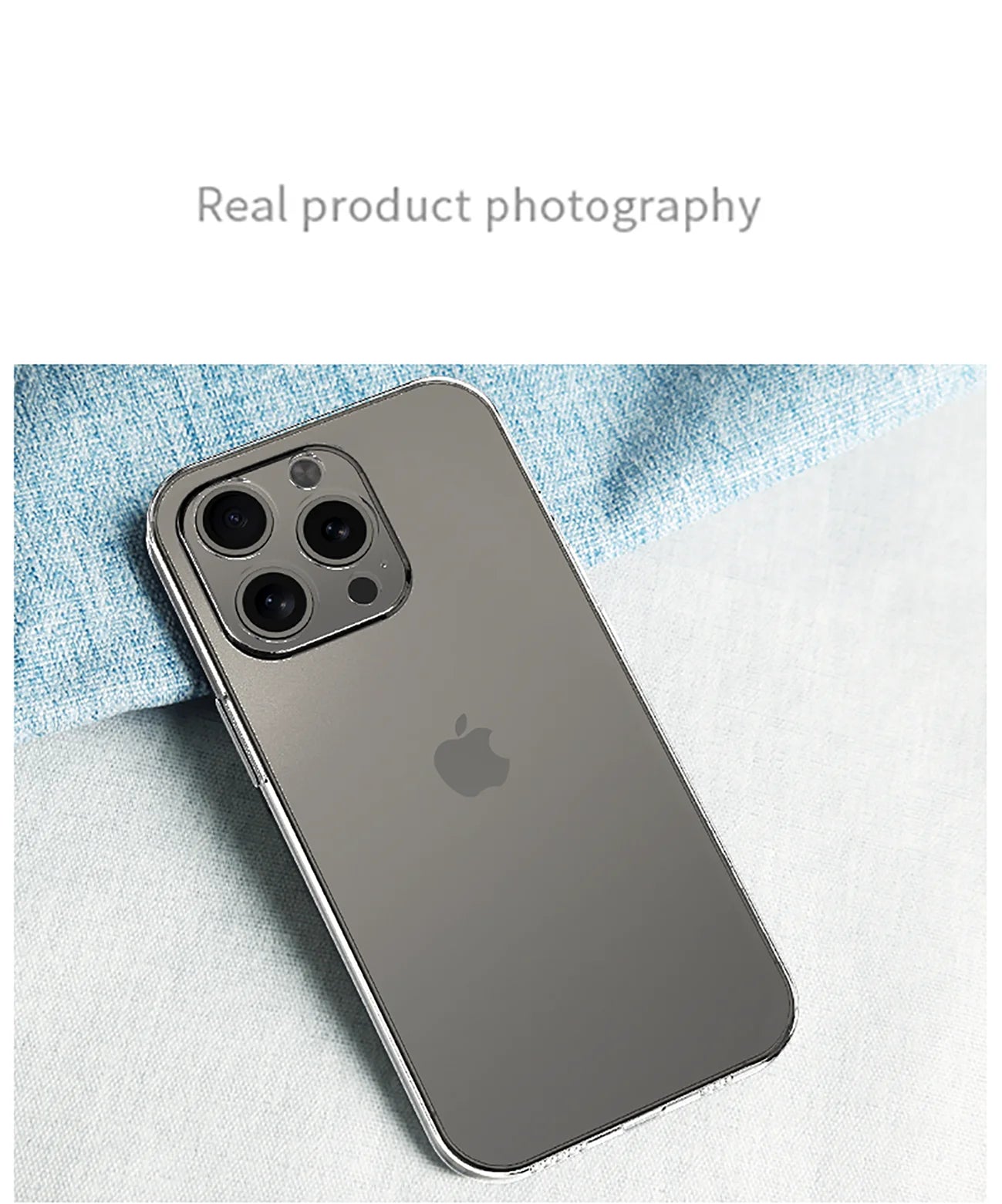 Crystal clear caso for iPhone 14 12 13 15 11 Pro X XS Max 8 7 plus ultra thin Fit Protective silicone Transparent soft Case