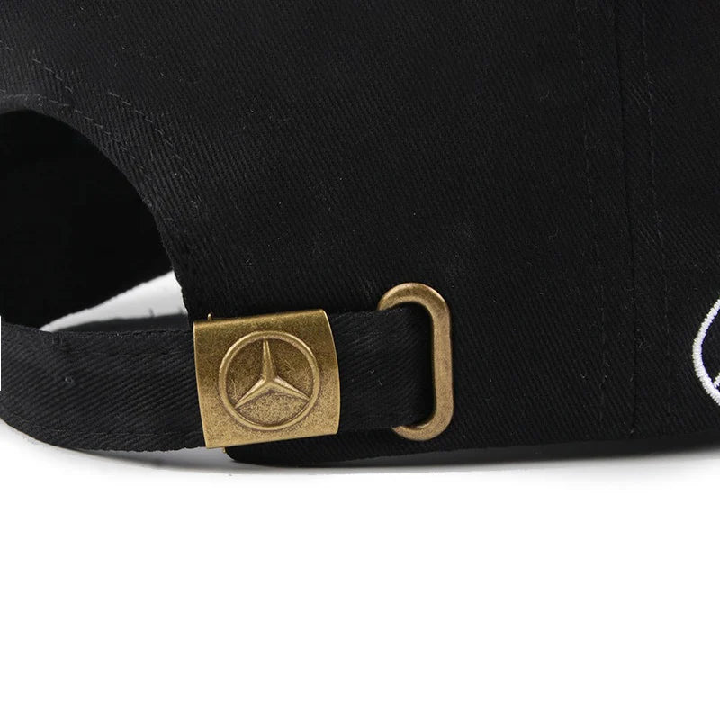 Car Baseball Cap Outdoor Adjustable Casual Hats Sunscreen Hat For Mercedes Logo Benz AMG W203 W206 W220 W211 W212 W210 GLC GLK